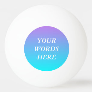 Pelota De Ping Pong Pastel Skies