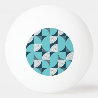 Pelota De Ping Pong Patrón de forma geométrica creativa