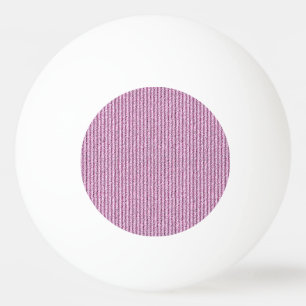 Pelota De Ping Pong Patrón de raya de pana rosa casual