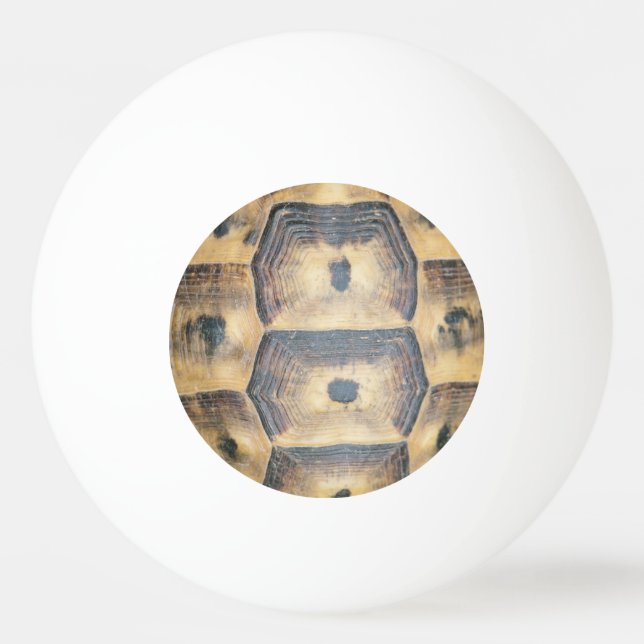 Pelota De Ping Pong Patrón de shell de tortuga (Reverso)