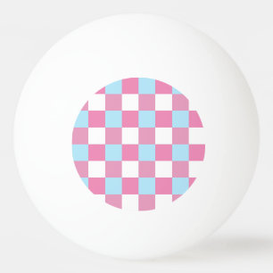 Pelota De Ping Pong Patrón de tablero de ajedrez