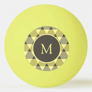 Pelota De Ping Pong Patrón de triángulos