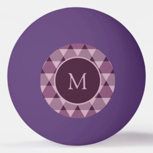 Pelota De Ping Pong Patrón de triángulos