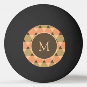 Pelota De Ping Pong Patrón de triángulos