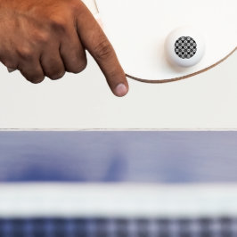 Pelota De Ping Pong Patrón de verificación retro minimalista – Diseño 