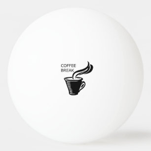 Pelota De Ping Pong Pausa de café