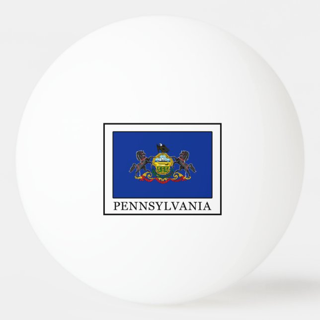 Pelota De Ping Pong Pennsylvania (Anverso)