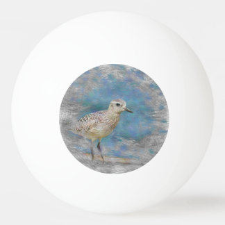 Pelota De Ping Pong pequeño ave animal artística