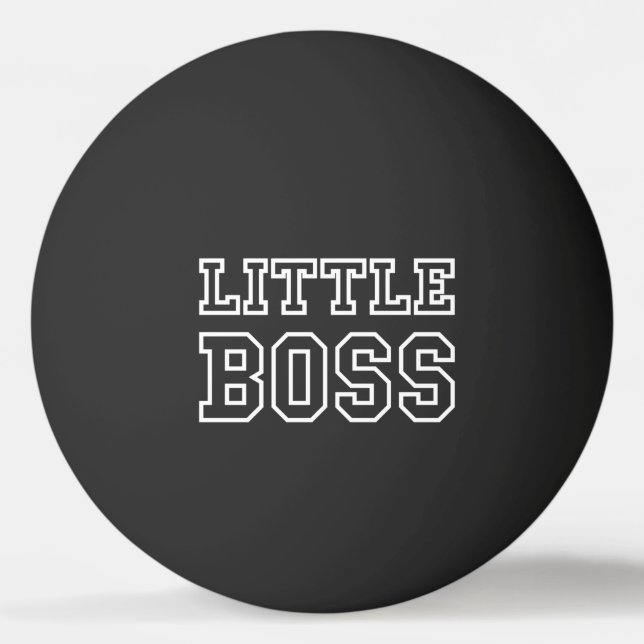 PELOTA DE PING PONG PEQUEÑO JEFE PING PONG BALL (Anverso)