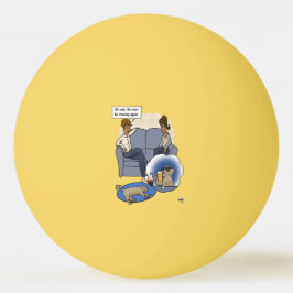 Pelota De Ping Pong Persiguiendo al perro Dream Ping Pong Ball