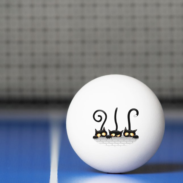 Pelota De Ping Pong Personajes traviesos, lúgubres y divertidos (Neto)