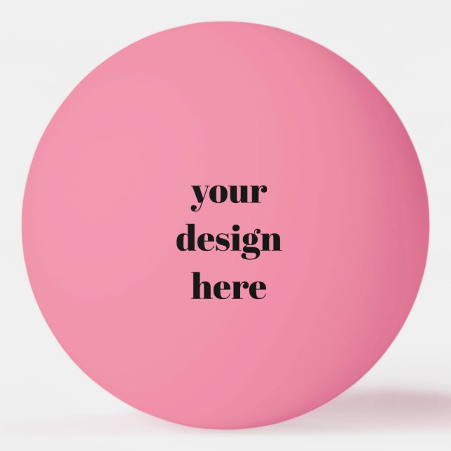 Pelota De Ping Pong Personalización o Personalizar (Anverso)