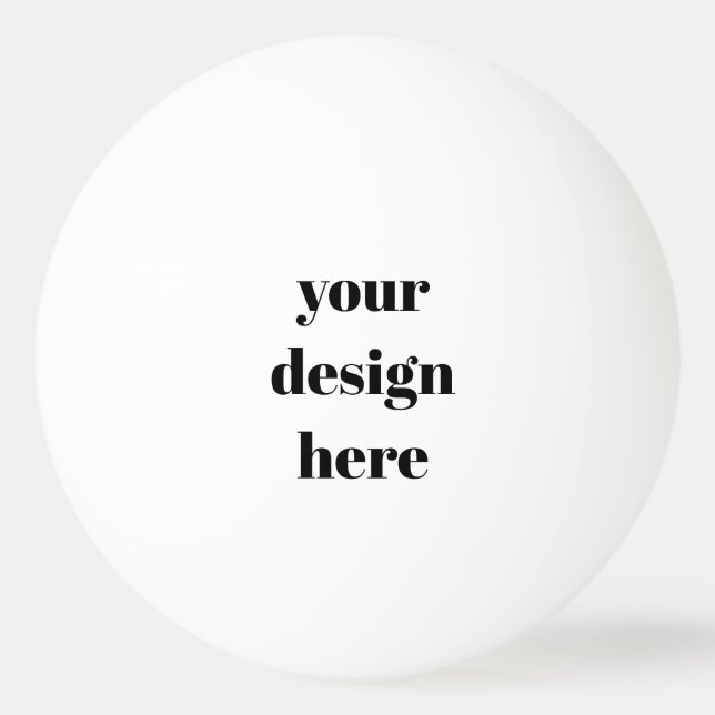 Pelota De Ping Pong Personalización o Personalizar (Anverso)