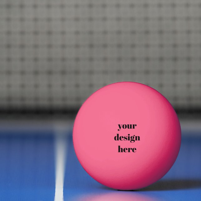 Pelota De Ping Pong Personalización o Personalizar (Neto)
