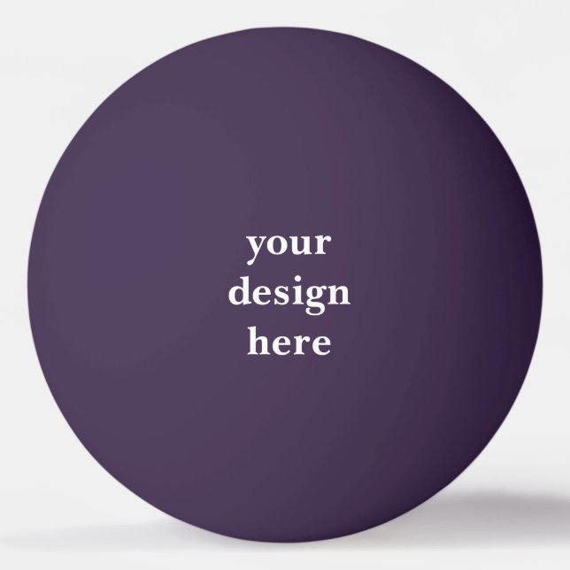 Pelota De Ping Pong Personalización o Personalizar (Anverso)