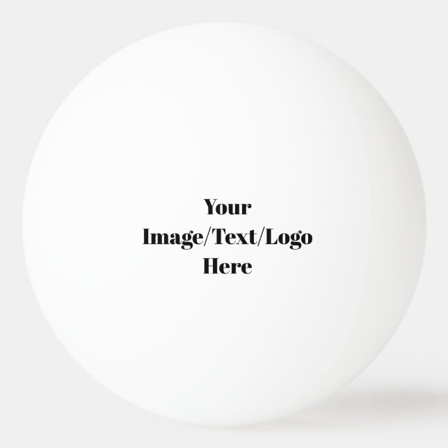 Pelota De Ping Pong Personalizado (Anverso)