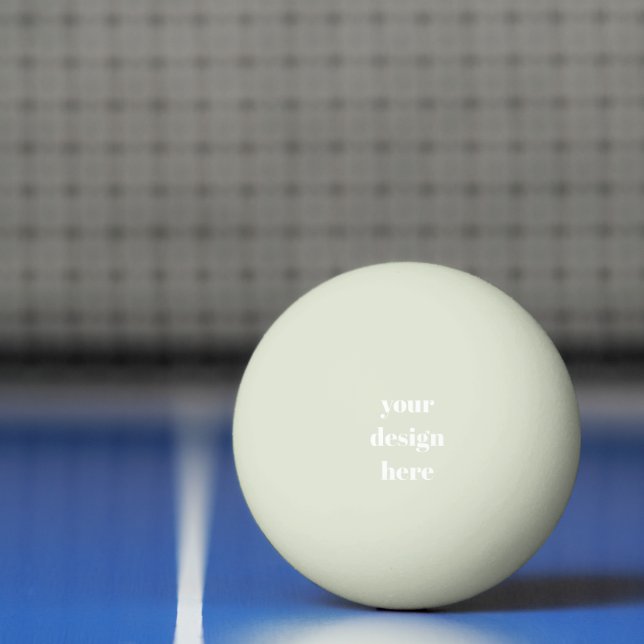 Pelota De Ping Pong Personalizado (Neto)