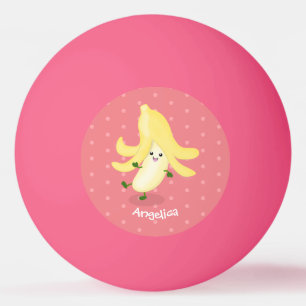 Pelota De Ping Pong Personalizado bananero Cute kawaii