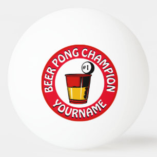Pelota De Ping Pong Personalizado Beer Pong