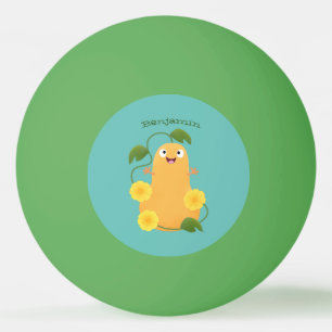 Pelota De Ping Pong Personalizado de calabaza de calabaza de marihuana