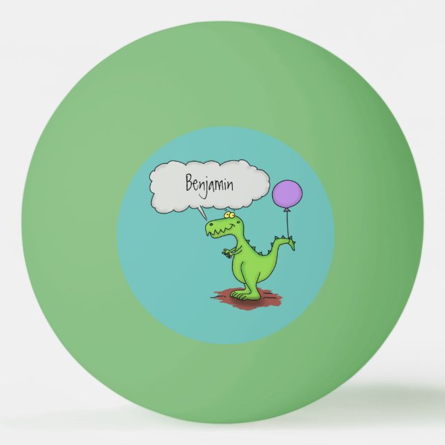 Pelota De Ping Pong Personalizado de dragón divertido y suave que resp (Anverso)