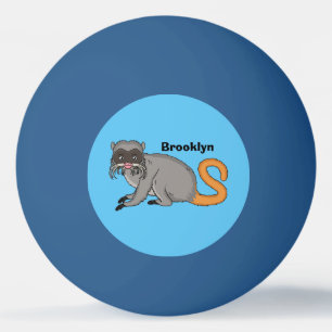 Pelota De Ping Pong Personalizado de ilustracion del emperador cutto T