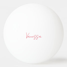 Pelota De Ping Pong Personalizado de nombres de escritura a mano profe