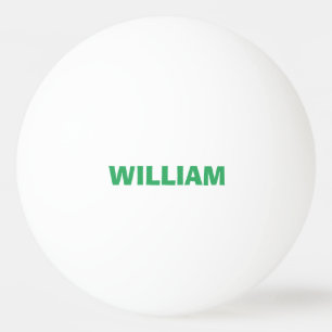 Pelota De Ping Pong Personalizado de nombres personalizado