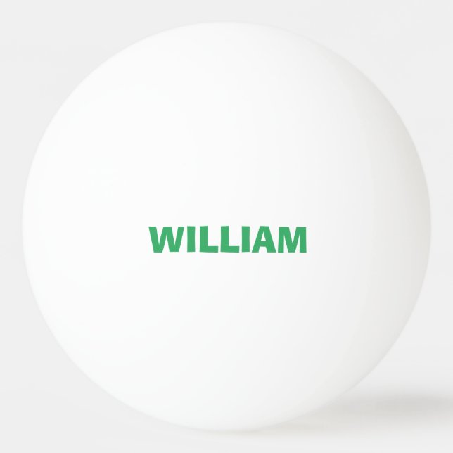 Pelota De Ping Pong Personalizado de nombres personalizado (Anverso)