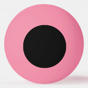 Pelota De Ping Pong Personalizado Diseño negro Añadir foto o texto