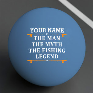 Pelota De Ping Pong Personalizado El Hombre El Mito De La Leyenda Pesq