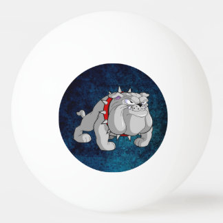 Pelota De Ping Pong PERSONALIZADO GRIS bulldog PING PONG BALL