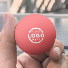 Pelota De Ping Pong Personalizado logotipo empresarial rosa corporativ