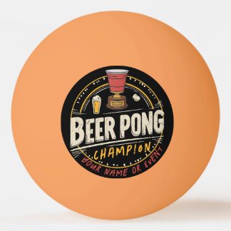 Pelota De Ping Pong Personalizado Ping Pong Beer League
