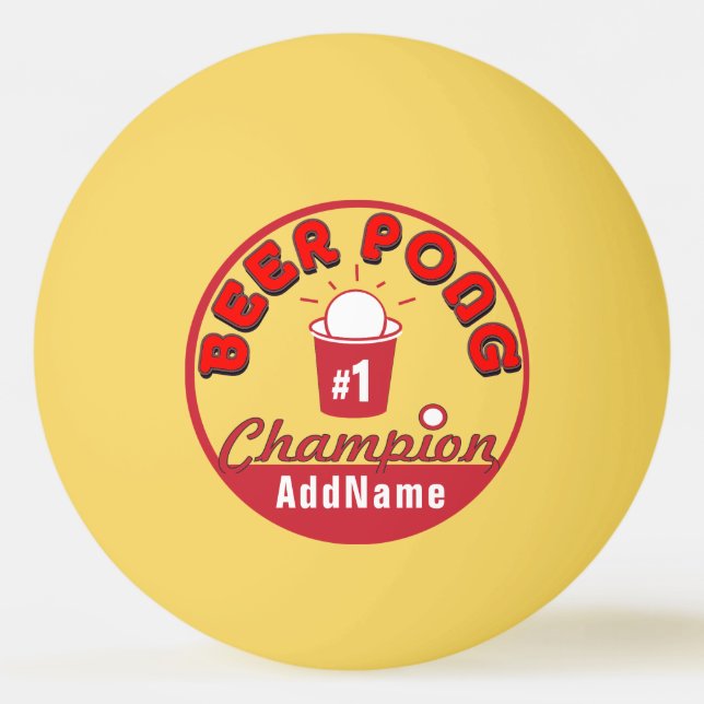 Pelota De Ping Pong Personalizado Ping Pong Liga Oficial Ball (Anverso)