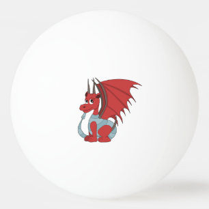 Pelota De Ping Pong Personalizado Red Dragon
