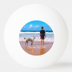 Pelota De Ping Pong Personalizado Tu foto Ping Pong Ball con texto
