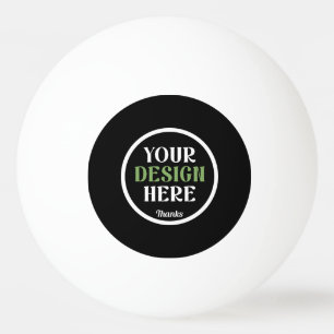 Pelota De Ping Pong personalizado, único, elegante y minimalista beso