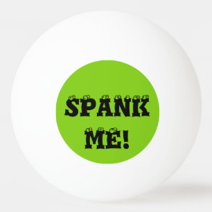 Pelota De Ping Pong Personalizado verde Spank Me Ping Pong Balls de Ja