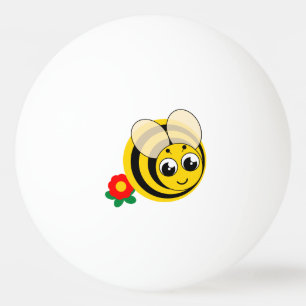 Pelota De Ping Pong Personalizar, abeja linda, abeja torcida o abeja m