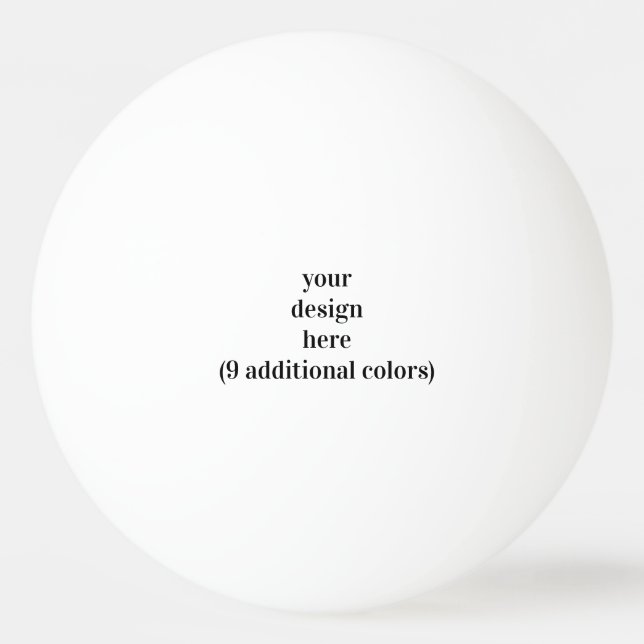 Pelota De Ping Pong Personalizar o personalice  (Anverso)