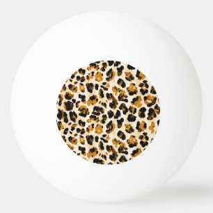 Pelota De Ping Pong Piel de leopardo acuático, gradiente de tintes.