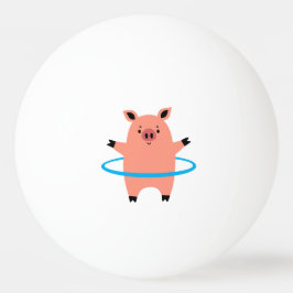 Pelota De Ping Pong Pig Hula Hoop