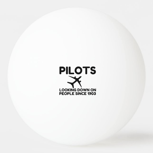 Pelota De Ping Pong Pilotos (Anverso)