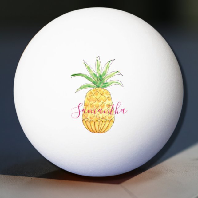 Pelota De Ping Pong Piña personalizada (Subido por el creador)