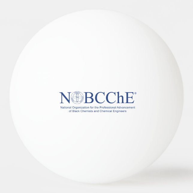 Pelota De Ping Pong Ping Pong Ball - Logo de NOBCChE (Anverso)
