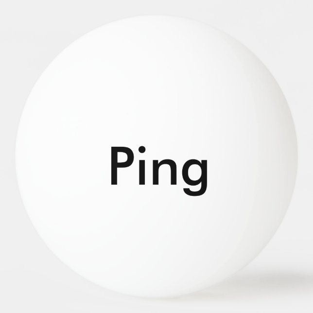 Pelota De Ping Pong Ping Pong Ball personalizado (Anverso)