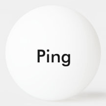 Ping Pong Ball personalizado