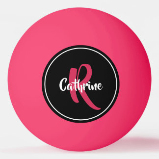 Pelota De Ping Pong Ping Pong Ball personalizado rosado