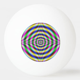 Pelota De Ping Pong Ping Pong Ball Psychedelic Neon Eye